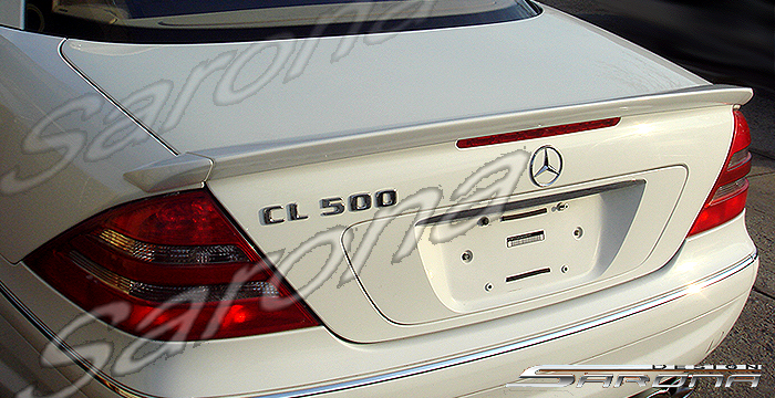 Custom Mercedes CL  Coupe Trunk Wing (2000 - 2006) - $299.00 (Manufacturer Sarona, Part #MB-031-TW)